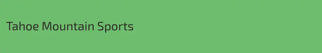 Tahoe Mountain Sports